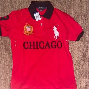 Polo Ralph Lauren Red Chicago Polo shirt